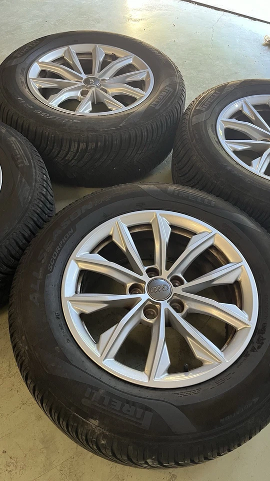 Cerchi in lega da 17 originali Audi Adatti a Audi Q2 Q3 Q5 Audi A3 A4 7x17 Et 34 - Imagen 3 de 4