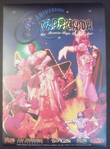 TROPICANA / Original Cuban Poster for Iconic Havana Cuba MUSIC DANCE Nightclub - Picture 5 of 5