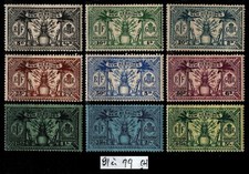 Nouvelles HÉBRIDES : Série n°91 à 99, Neufs * = Cote 80 € / Lot Timbres COLONIES