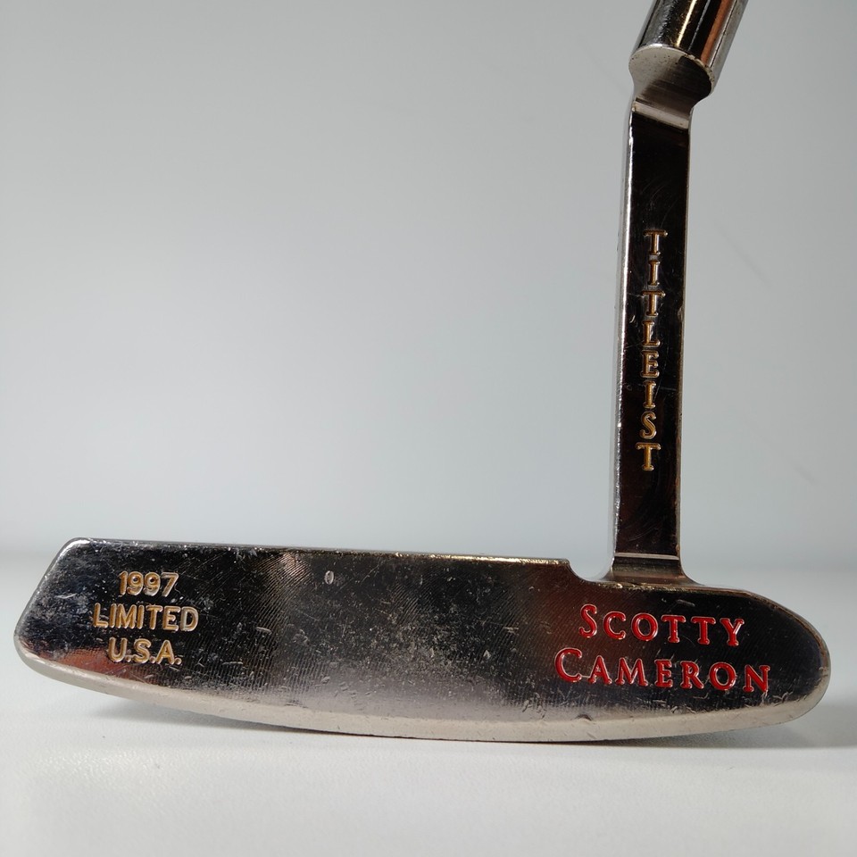 Scotty Cameron X-S.L.C 1996 TOUR PROTOTYPE – Putter RH 32 Pouces (Occasion, État 7/10)