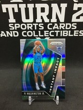 2019 Panini Prizm PJ WASHINGTON JR Instant Impact Silver Prizm $1 Shipping