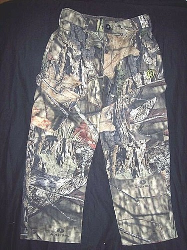 Boys Youth Medium Camo Pants Mossy Oak Camo Pants Cargo Pants Hunting Pants - Picture 2 of 11