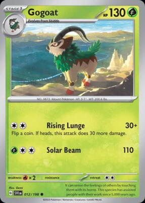 gogoat pokemon card value Pokemon Promo Gogoat XY16