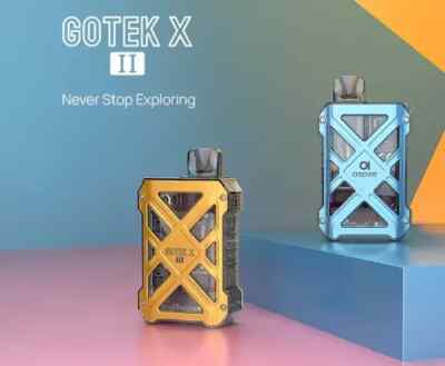 Aspire GOTEK X II Pod Kit 2ml Pocket Vape Mod 800 mAh 0.8 ohm Pod Type C  TPD UK
