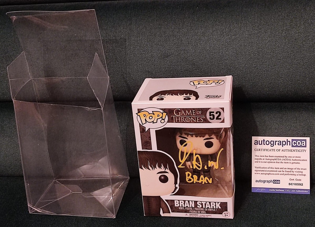 BRAN STARK SIGNED by Isaac Hempstead Wright - GAME OF