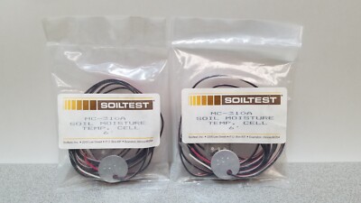(Lot of 2) SoilTest MC-310A Soil Moisture & Temp Cells
