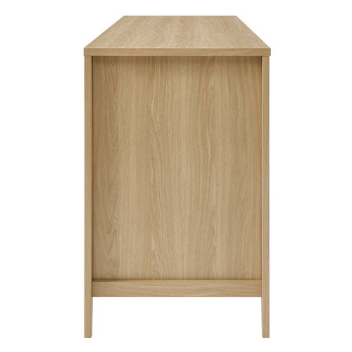 Modway Soma 63" Home Office Computer Desk in Oak - Picture 4 of 9