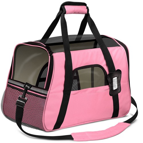 Pet Dog Cat Carrier Bag Soft Sided Comfort Travel Tote Case Airline Approved US - Picture 14 of 23