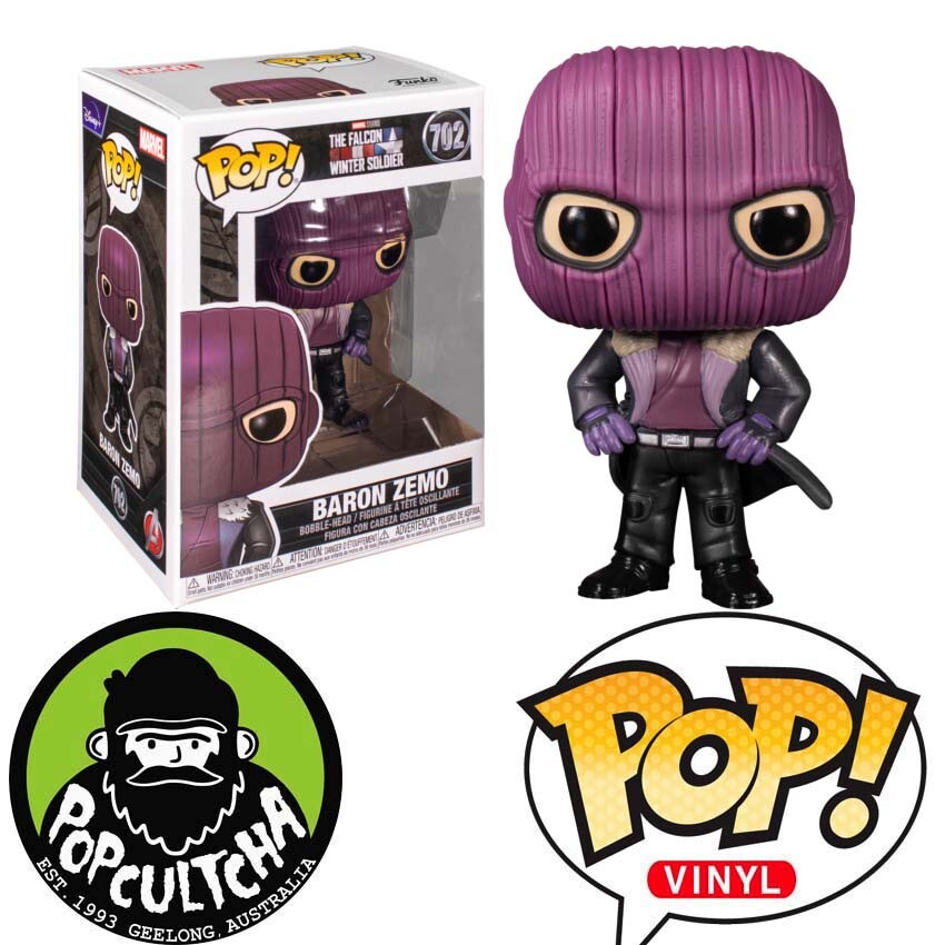 En Oferta The Falcon And The Winter Soldier - Baron Zemo Pop! Vinyl Figure &Quot;New&Quot;