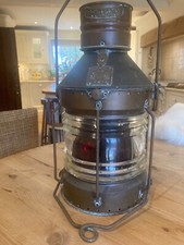 Royal Navy World War II Ship Oil Light Lantern - Maritime/Marine