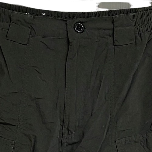 World Wide Sportsman Men's Forest Green Elastic Waist Cargo Swim Shorts Size M - Picture 5 of 10