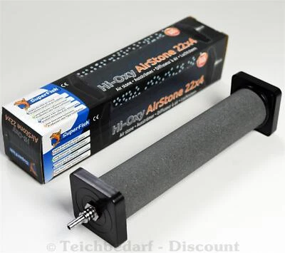 SUPERFISH Hi Oxygen Luft Ausströmer 22 x 4 cm Belüfterstein Luftstein Koi Teich Aquarium