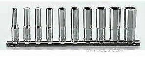 KOKEN Aeroespacial Profundo 12 Punto 10 Piezas Enchufe Set A/F - Picture 2 of 2