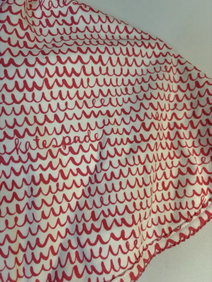 Kate Spade Girl’s Poncho Cape Size 18M 2T? White Pink NEW No Size Tag - Image 2 of 4