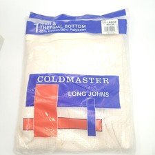 VTG coldmaster Size 4X New Thermal Long Johns Bottoms Underwear Men NOS