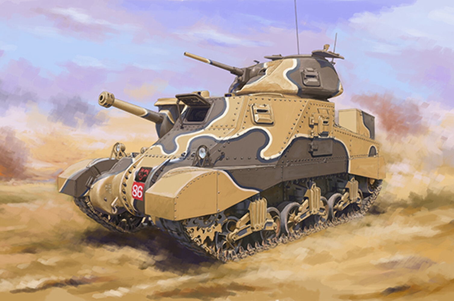 I Love Kit 1/35 M3 GRANT MEDIUM TANK Kit di montaggio - 63535
