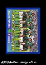 2022 FIFA World Cup Stickers Blue Saudi Arabia Team