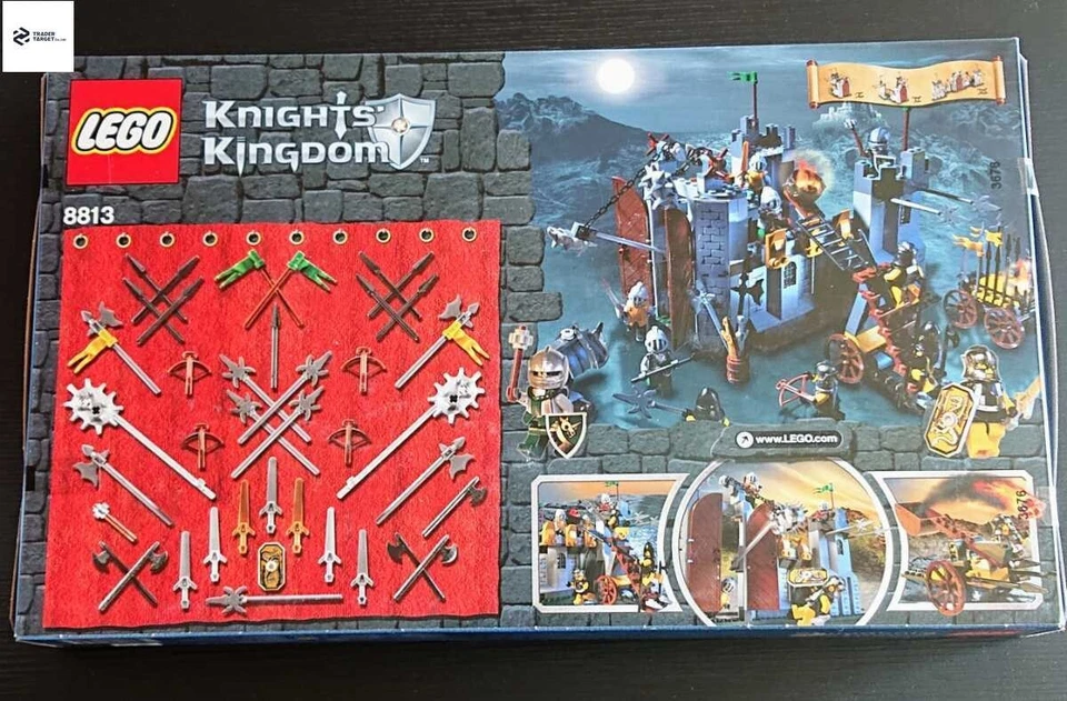 LEGO Knights' Kingdom Battle At The Pass 8813 In 2006 New Retired - Image 2 of 3