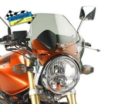 Cupolino Fumé GIVI + Viti Fissaggio Specifico Per Honda Hornet 600 2005-2006 