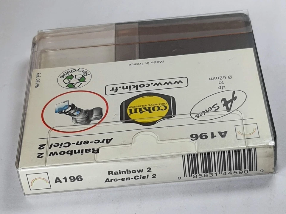 COKIN CREATIVE FILTER A SERIES SYSTEM A A196 Rainbow 2 Resin Filter - Image 3 of 4