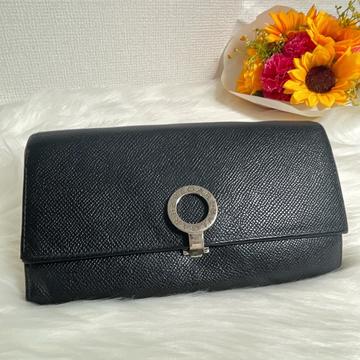 Bvlgari top long wallet