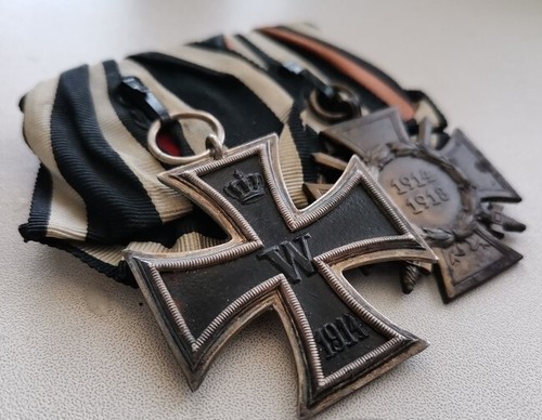 Germany, WW I Veteran's Medal Buckle for 2 Awards.