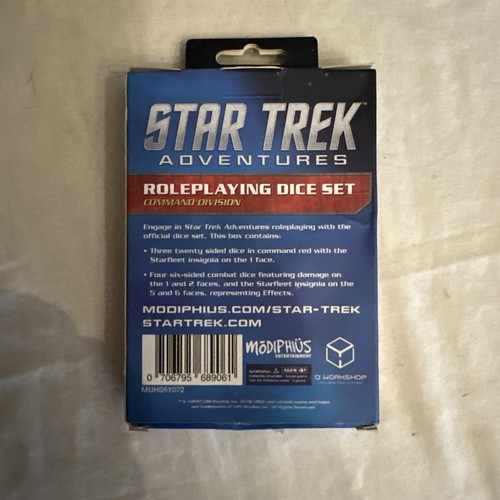 Modiphius Star Trek Adventures RPG Command Division Würfel Set Neu Originalverpackt - Bild 2 von 3