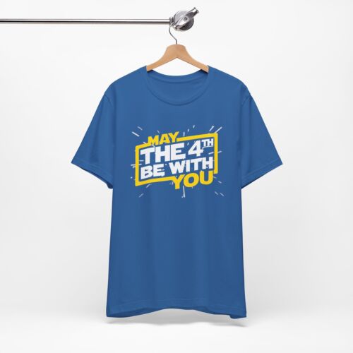 May The 4th Be With You T-Shirt Fourth Unisex Lustig Star Wars Jedi - Bild 10 von 11