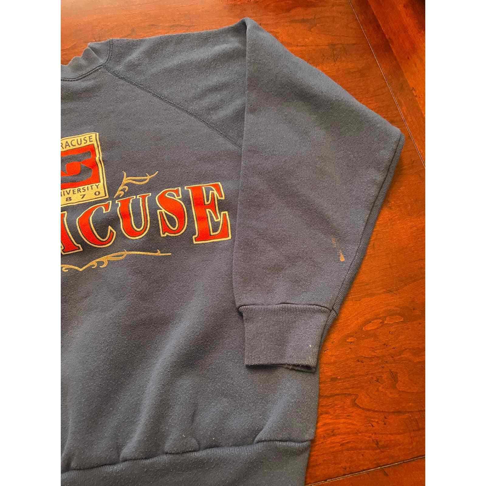 Vintage Tultex Syracuse Orangemen Sweatshirt - image 3