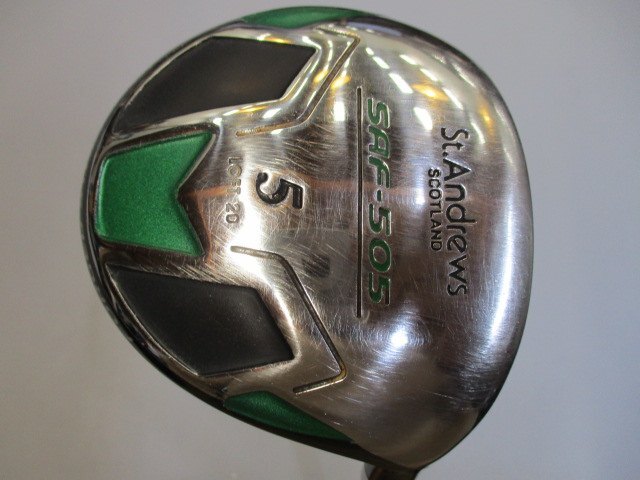 St ANDREWS SAF-505 Fairway Wood 5W Original Carbon (R) #148 Golf