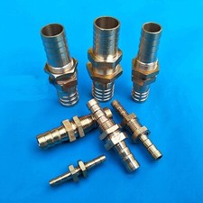 1 X Brass Pagoda Connector Pipe Fittings 2 Way Straight for Gas Water Tube