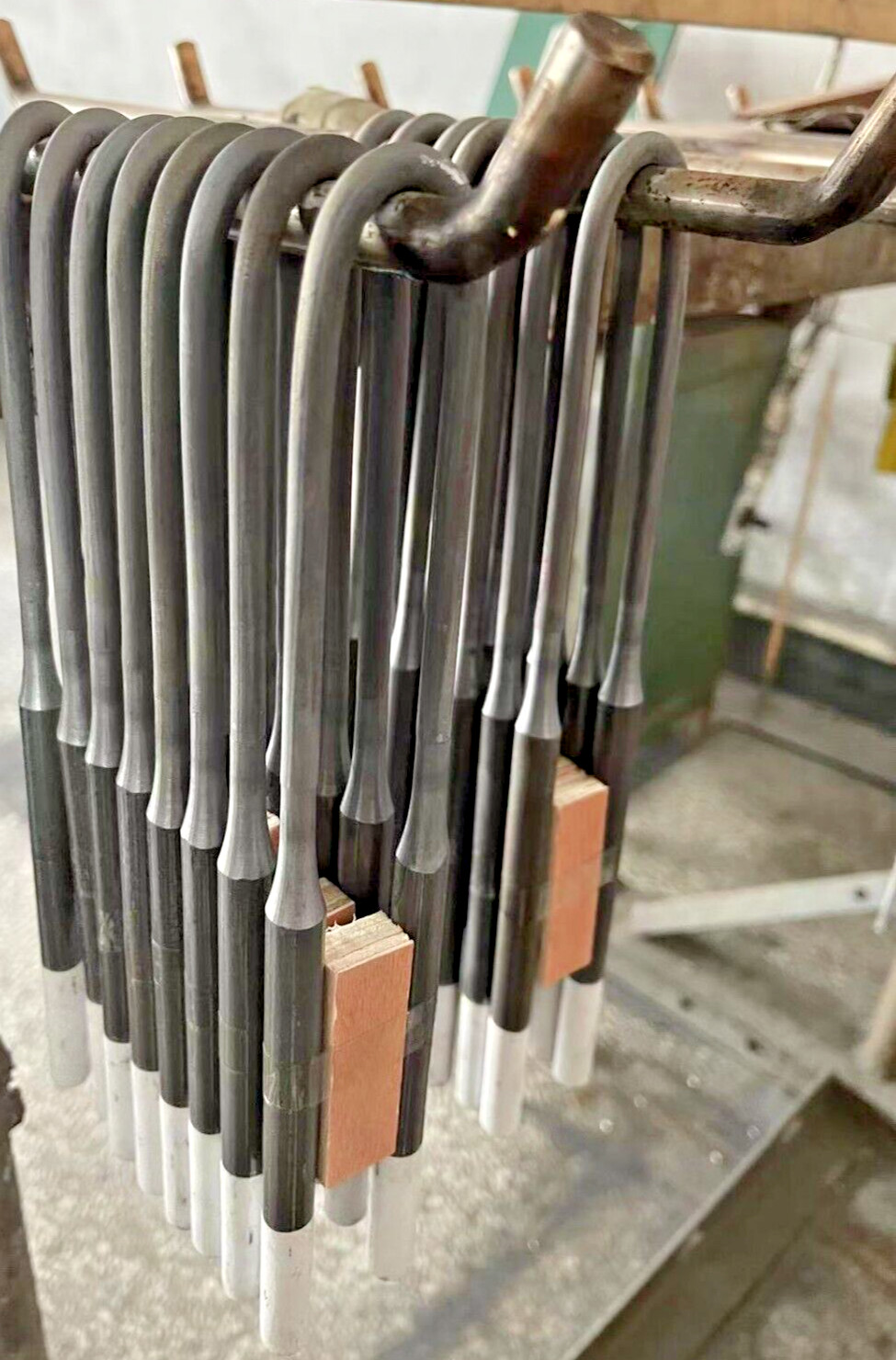 MoSi2 Heat Element 1800C 6/12 , Le=4''( 102mm), Lu=6''( 152mm) , A=30mm