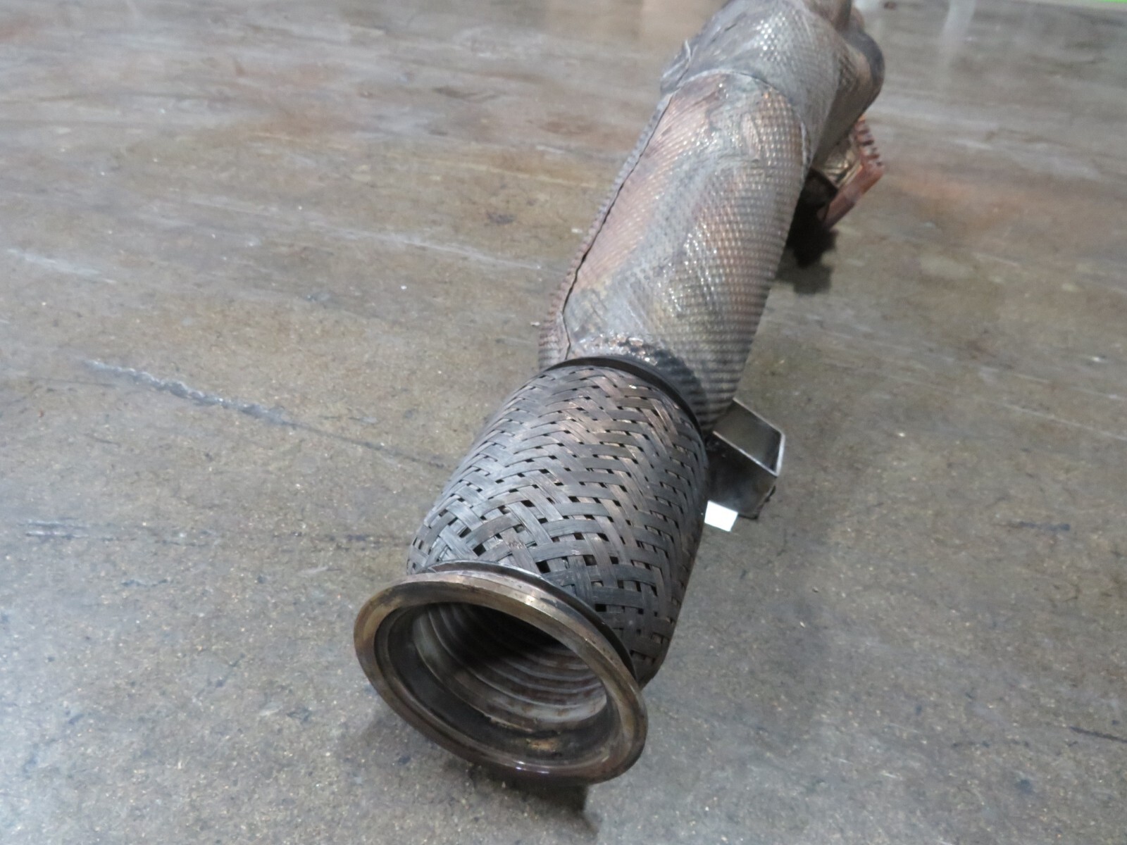 Lamborghini Gallardo LP550, LH, Left, Exhaust Manifold, Used, P/N 420251211C