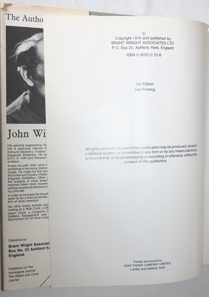 How to Repair Antique Clocks by John Wilding, 3 volumes 9780903512251