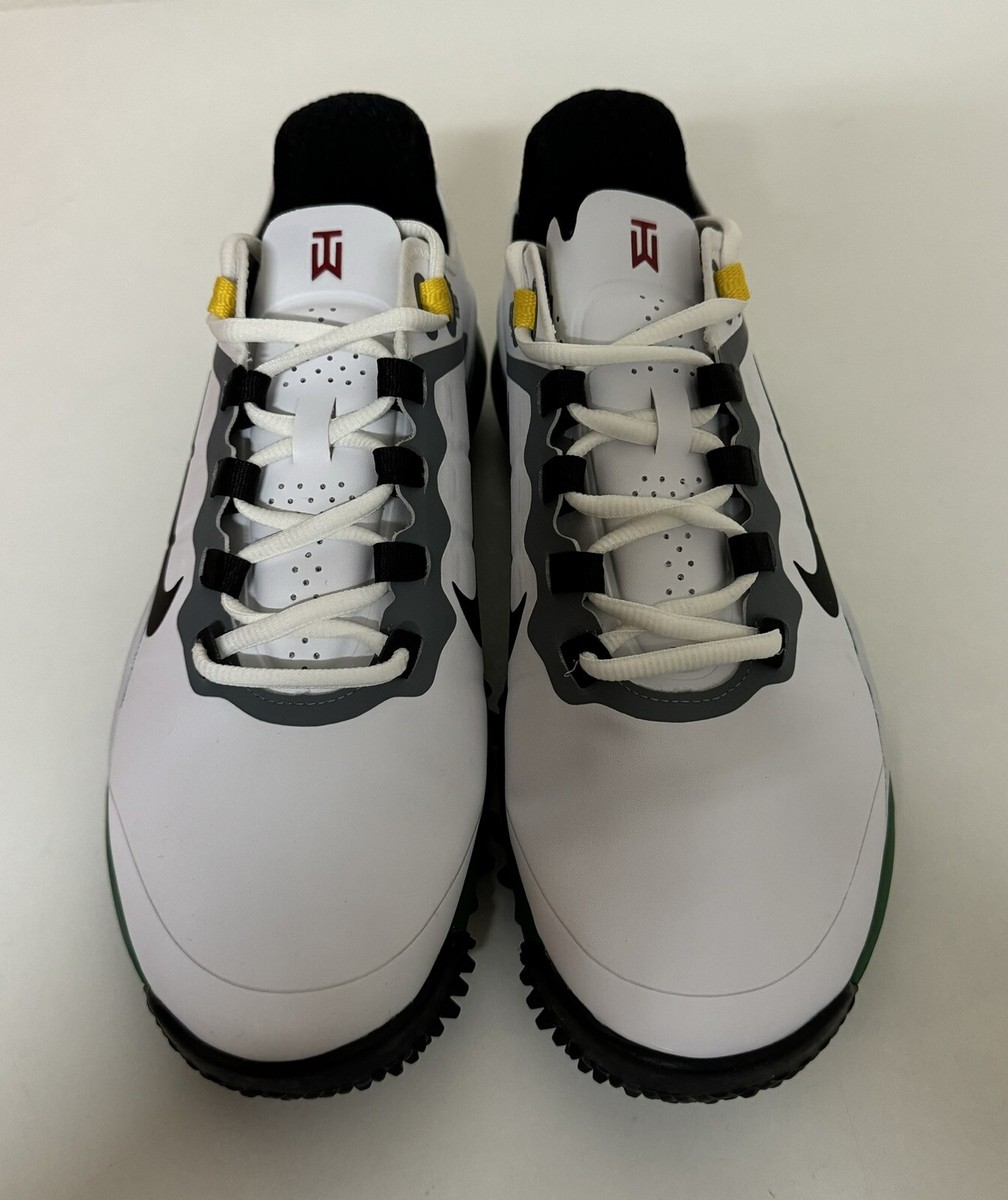 シューズ(男性用) 25cm NIKE TIGER WOODS '13 DR5753-100 Nike Tiger Woods '13 Wide Golf Shoes 'Pine Green' (DR5753