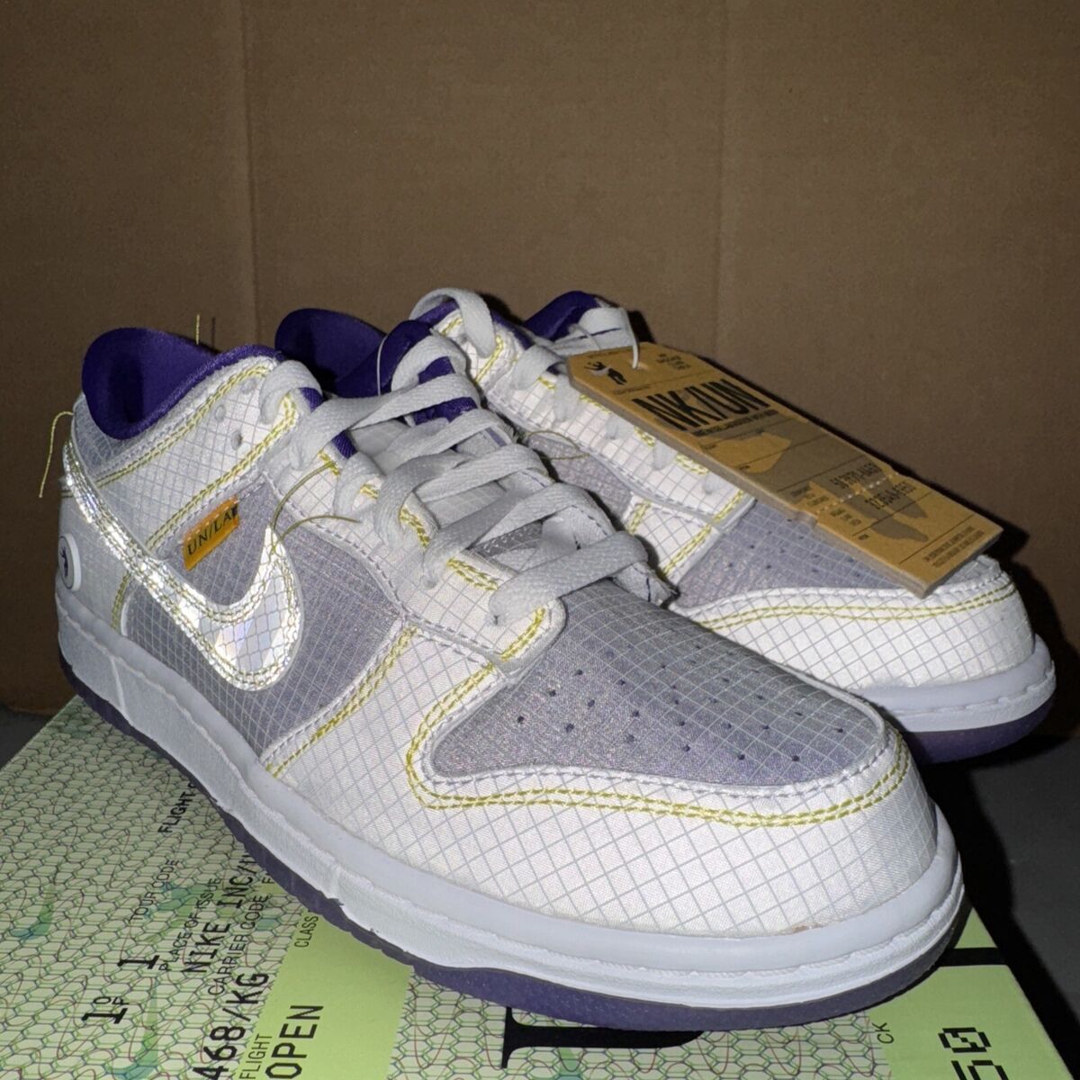 Nike Dunk Low x Union Gray/Purple/Yellow 2022 [DJ9649-500 Nike Dunk Low x Union Gray/Purple/Yellow 2022 [DJ9649-500