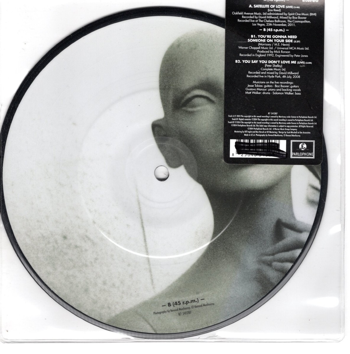 Morrissey-Satellite of Love (VG+) Picture Disc | eBay