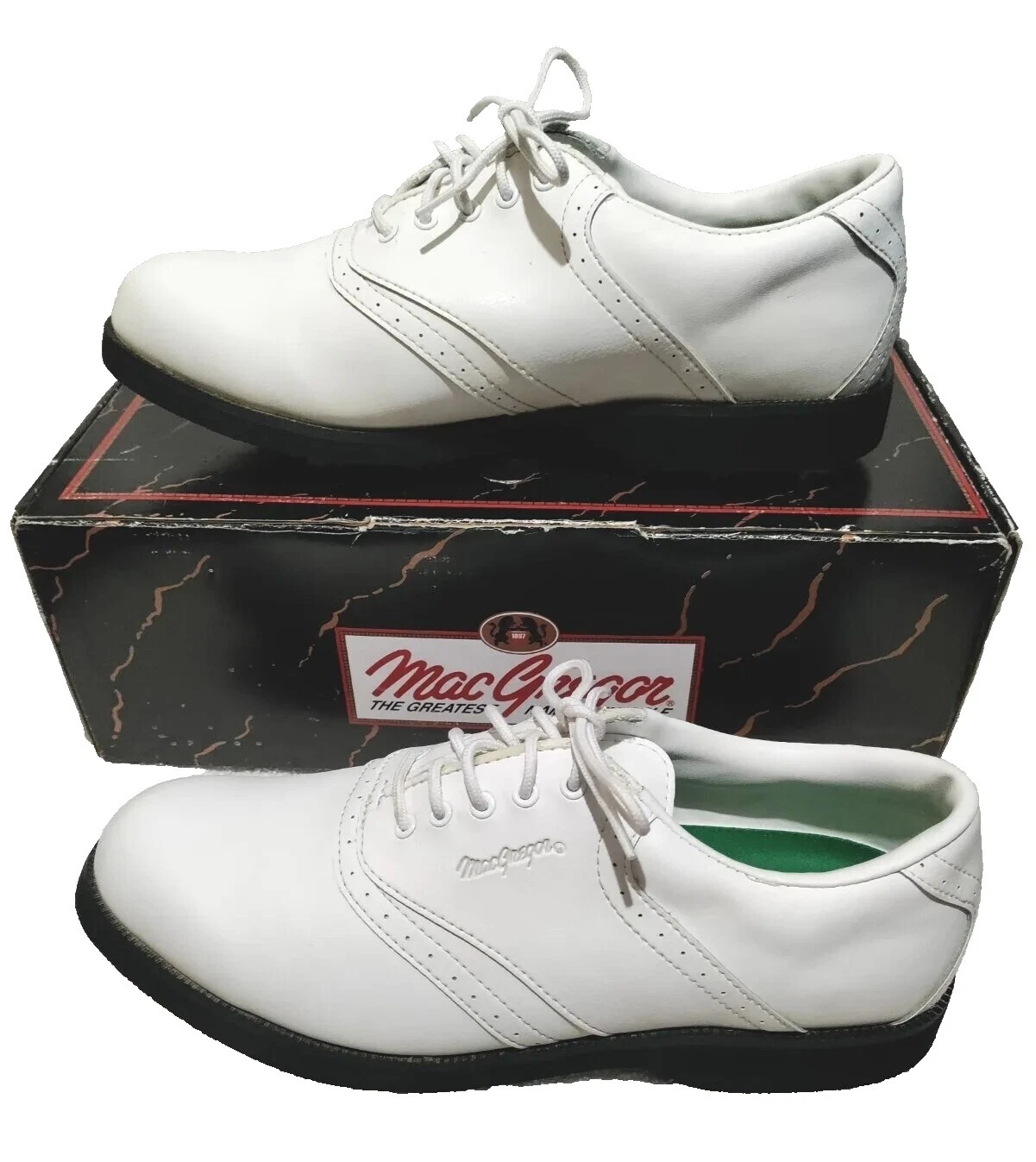 Zapatos De Golf Blanco MacGregor para hombres