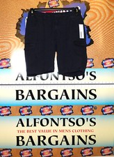 Boys Sonoma Bermuda Cargo Stretch Shorts Size 6 Navy Luxe 9.99