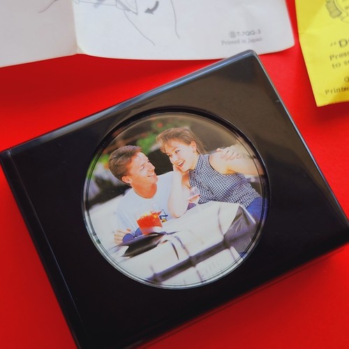 Seiko Travel Clock With Photo Frame Vintage Alarm With Instructions QQQ185K Rare - Picture 4 of 7