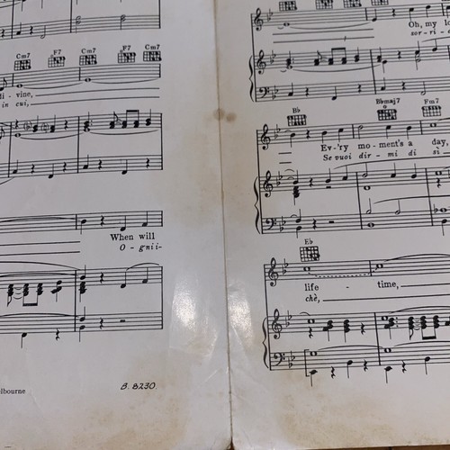 Vintage Sheet Music: Quando Quando Quando - Pat Boone - Picture 4 of 4