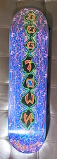 Tim Jackson DOGTOWN Hand Painted Skateboard Deck • Wood Kelly Purple
