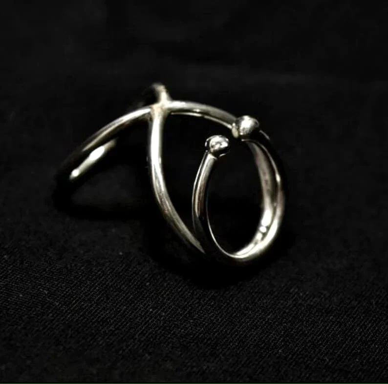 Arthritis finger splint for lateral deviation adjustable sterling silver 925 - Image 4 of 4