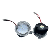 LED Side Mirror Puddle Lights Kit For Ford F-150 Explorer Expedition Edge Fusion