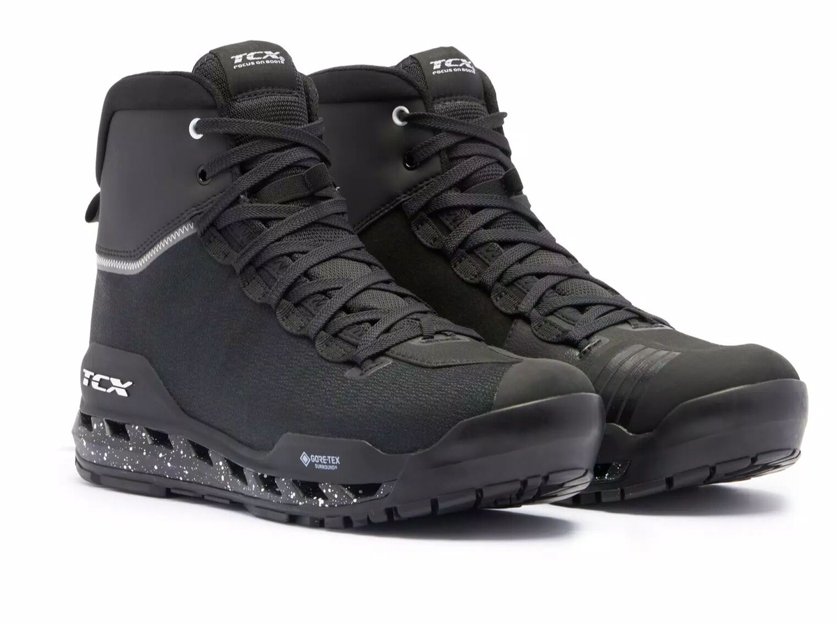 TCX Climatrek Goretex Black White Size 41 Touring Waterproof Shoes