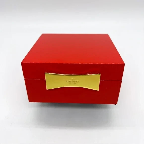 Kate spade Lenox Garden Drive Red Lacquered Square Jewelry