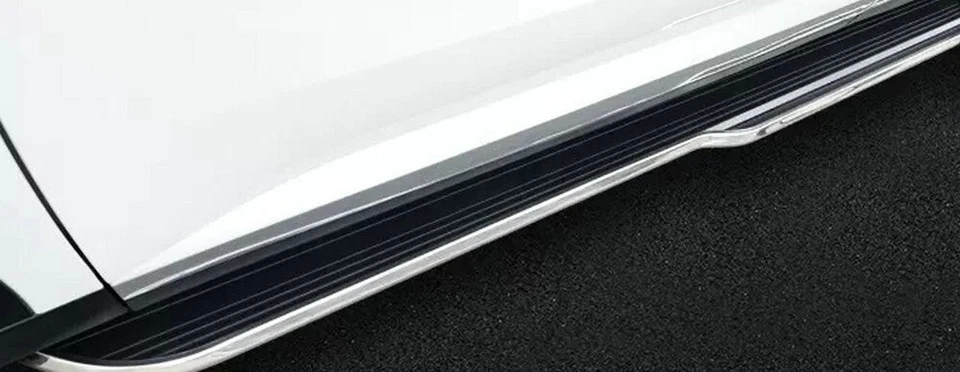 2 PIEZAS estriberas peldaños laterales para Lexus NX NX200 NX300h 2015-2021 pedales fijos Foto 3 de 4