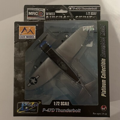 (NEW IN BOX) Easy Model 1:72 P-47D Thunderbolt USAAF 354th FG, 355th FS