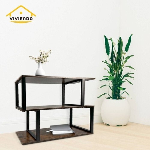 #003. 3-Tier Wooden Bookshelf Storage Bookcase Shelving Table 66cm x 30cm - Picture 13 of 14