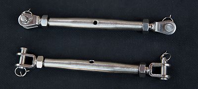 STAINLESS STEEL TURNBUCKLE CLOSED BODY 5/16'' RIGGING MARINE GRADE CBTBM8